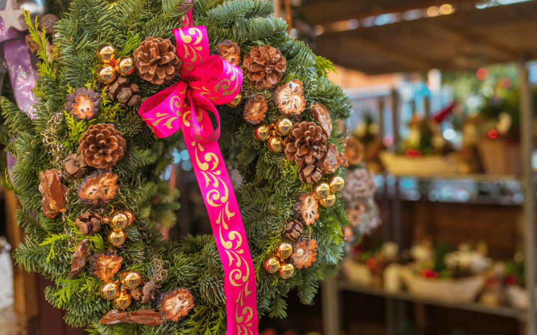 Start your Christmas decorating with our fresh greens and wreaths